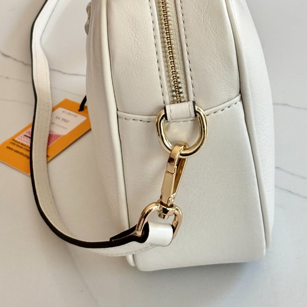 Valentino by Mario Valentino Mia Leather Bag  NEW $650 - Picture 7 of 13